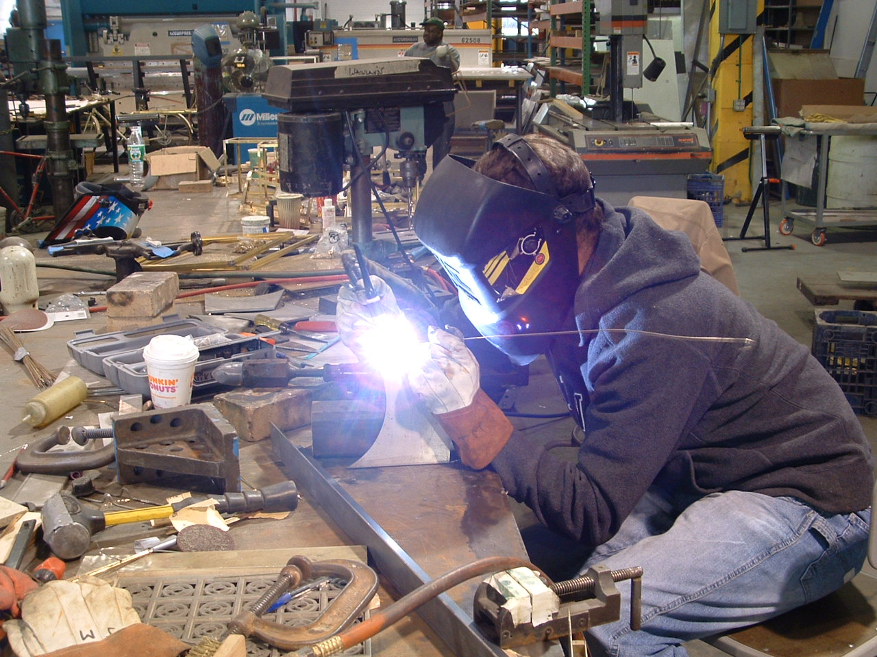 Wainland's craftsman at work